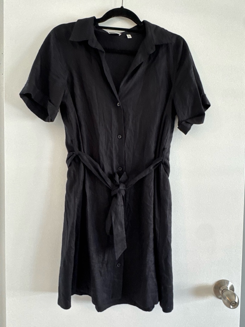 Aritzia Eleta Linen Mini Dress